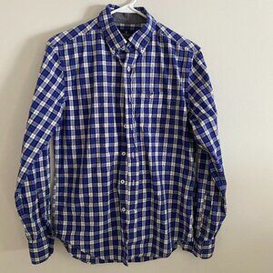 Vintage American Eagle Outfitters Button Up Shirt Blue